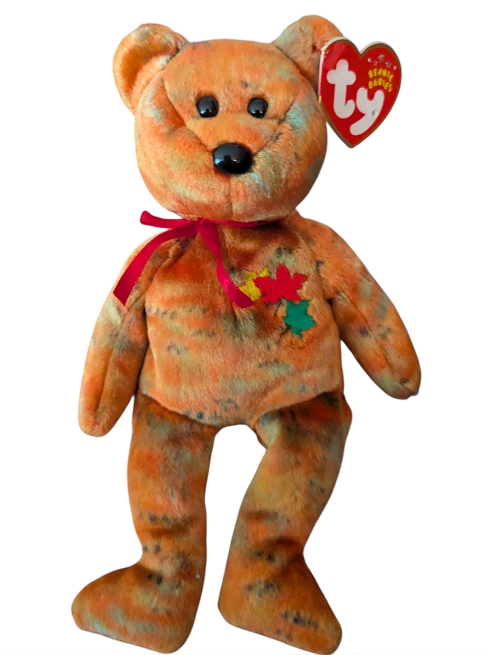 Ty Beanie Baby Kanata the Canada Bear - 2003 Exclusive - Rare Sunset Tie-Dye